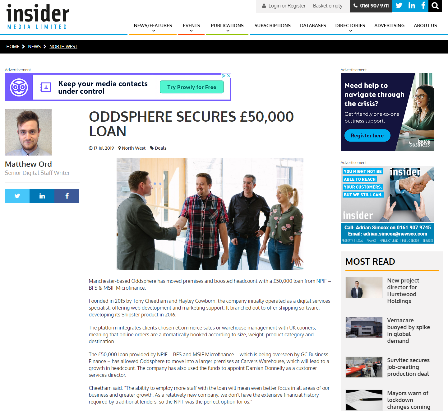 article screenshot