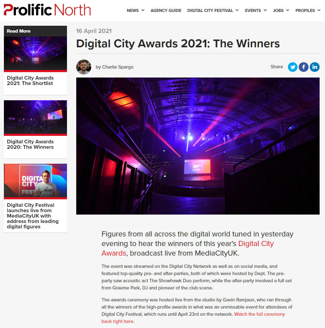 prolific north article preview