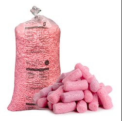 pink eco flo peanuts sack
