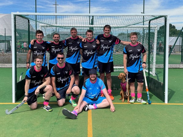 the mens team photo