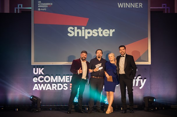 shipster tony cheetham and hayley cowburn win uk ecommerce awards